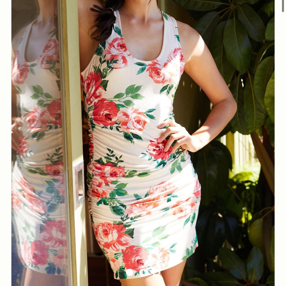 Daily Practice by Anthropologie Eureka Dress with Rose Detail